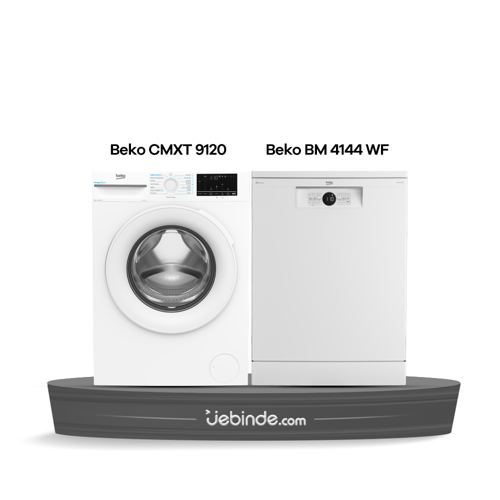 Beko 2 li &#199;amaşır ve Bulaşık Paketi-23 (CMXT 9120 + BM 4144 WF)